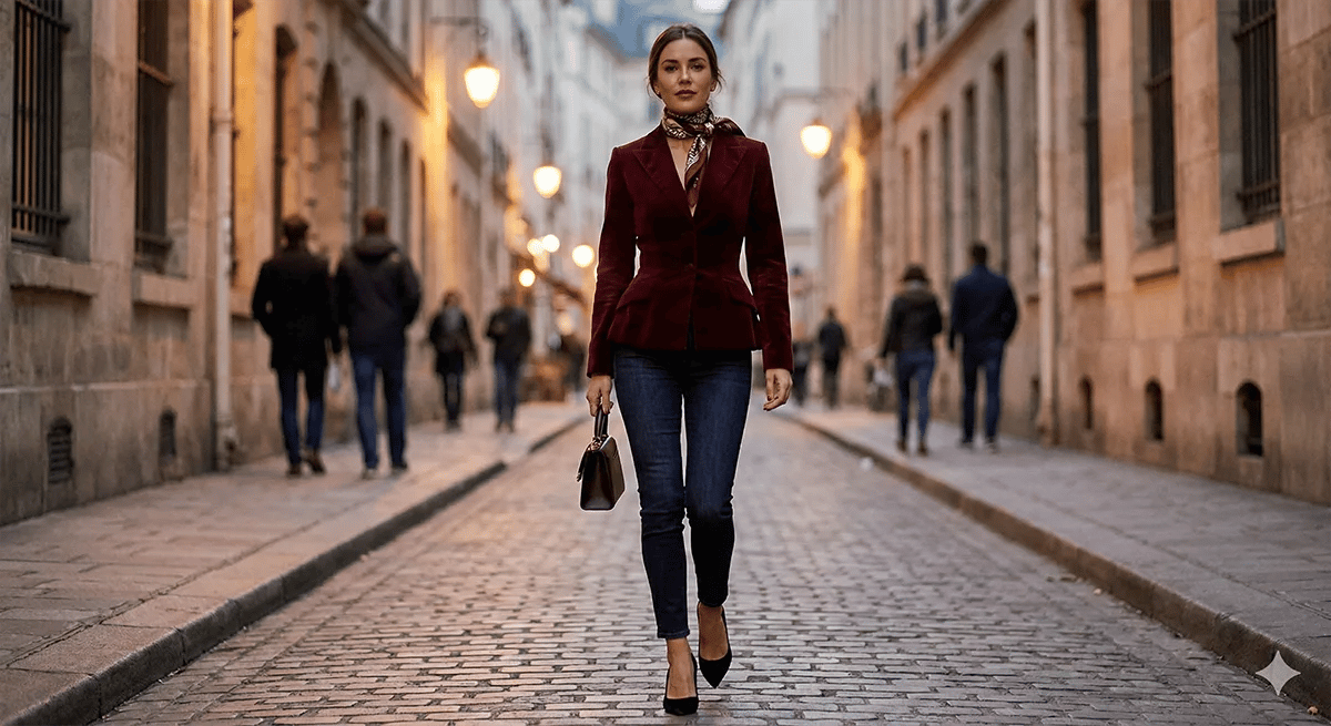 Theatrical Romantic outfit ideas for glamorous casual and evening looks