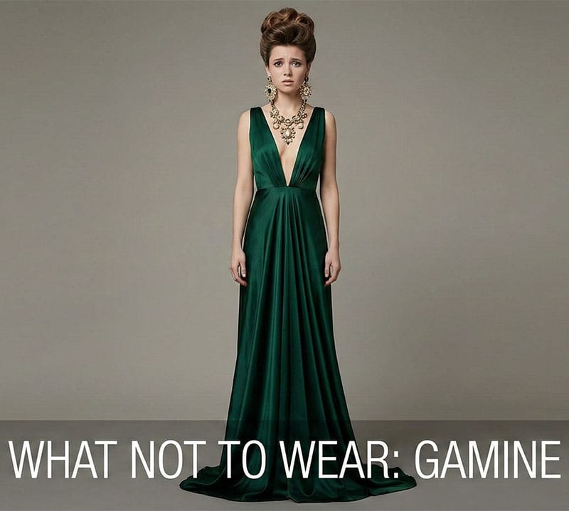 Gamine styles to avoid or adjust